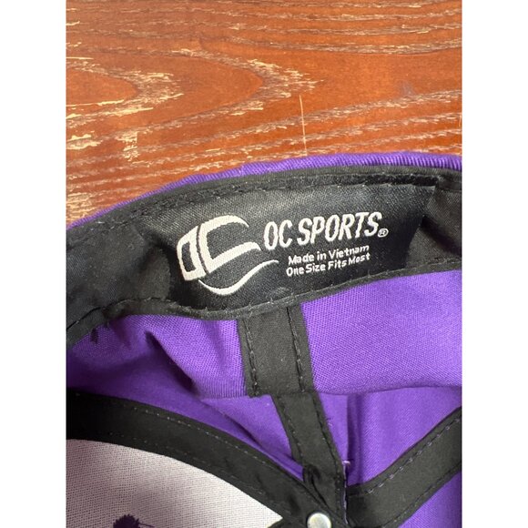 Vintage LSU Purple & Yellow Tiger Adjustable Hat OC Sports X3 - Picture 4 of 4